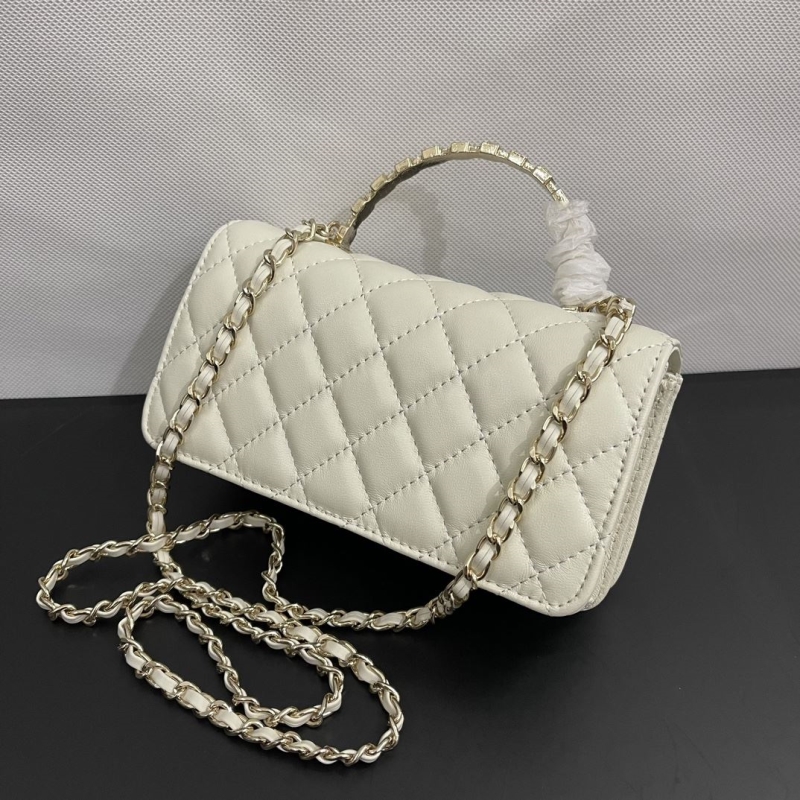 Ch**el top handle bags